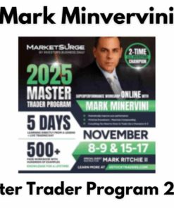 Mark Minervini Master Trader Program 2025 Trading course